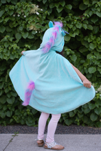 Load image into Gallery viewer, Unicorn/Dragon reversible cape