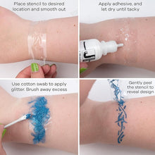 Load image into Gallery viewer, Glitter Body Art Kit