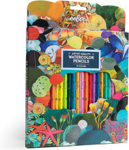 Load image into Gallery viewer, Eeboo tide pool water color pencils, set of 24, in packaging
