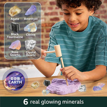 Load image into Gallery viewer, Glowing Cave Mineral Dig