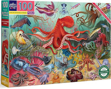 Load image into Gallery viewer, Octopus & Friends 100 PC Puzzle