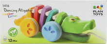 Load image into Gallery viewer, Rainbow Alligator Pull Toy