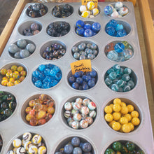Load image into Gallery viewer, 3/4 lb of Marbles