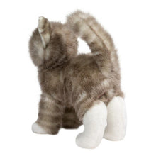 Load image into Gallery viewer, Stuffed Grey Striped Cat