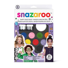 Load image into Gallery viewer, Snazaroo Party Face Paint Kit