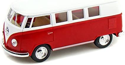 1962 classic VW bus in red