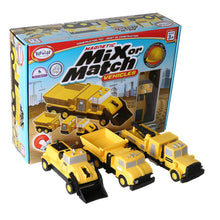 Load image into Gallery viewer, Vehicles:  Construction Mix or Match Magnetic