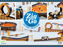 Load image into Gallery viewer, Zig & Go Action Reaction Wroom 45 pieces