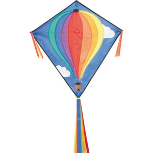 Hot Air Balloon Diamond Kite