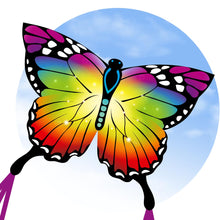 Load image into Gallery viewer, Rainbow Butterfly Kite
