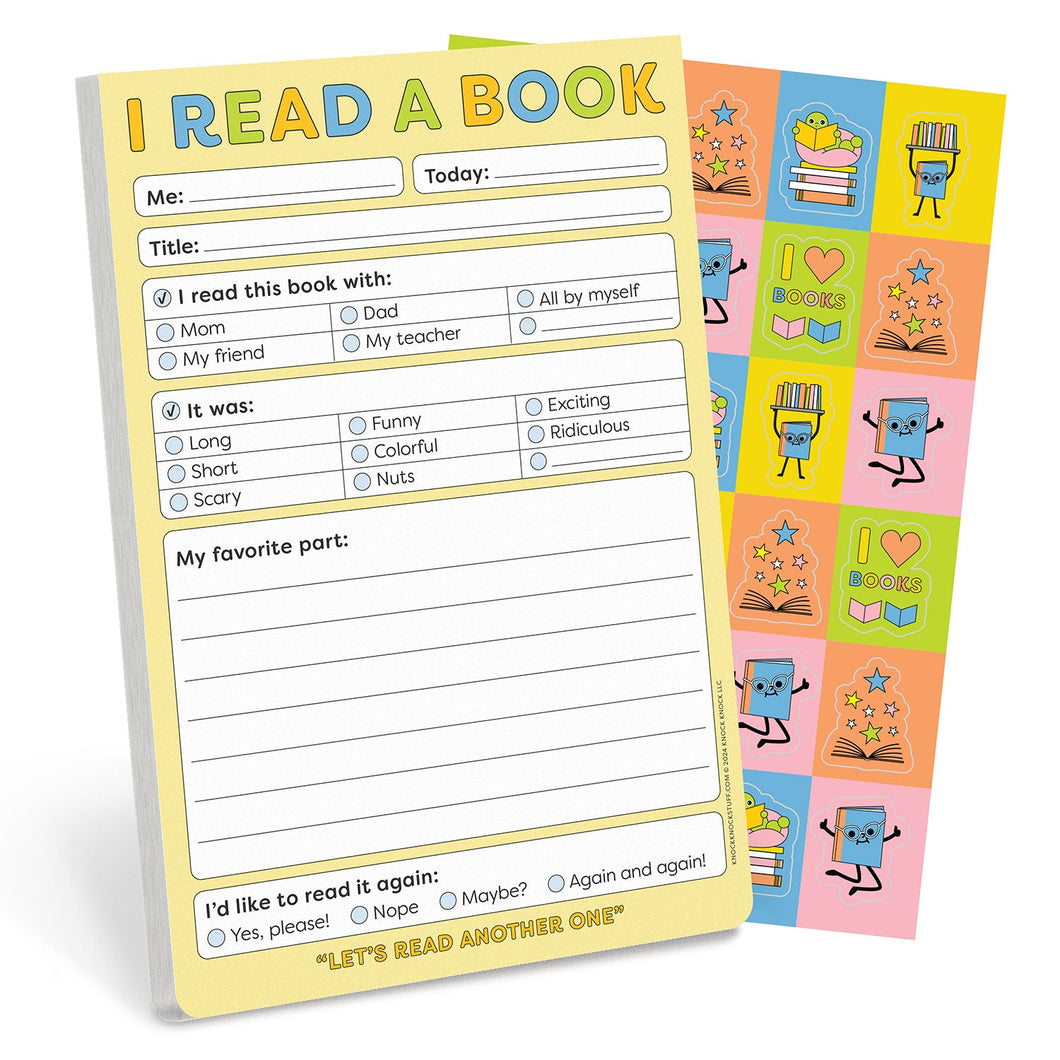 Read A Book Pad