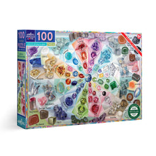 Load image into Gallery viewer, Love of Crystals &amp; Gems 100 Pc Puzzle
