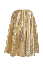 Load image into Gallery viewer, Gold Sequin Cape
