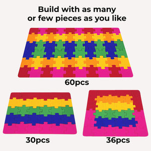 Transparent Rainbow Puzzle