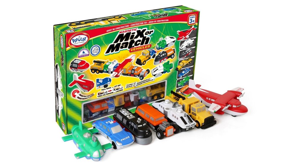 Mix and Match Vehicles Deluxe Set