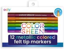 Load image into Gallery viewer, Color Sheen Metallic Markers
