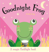 Load image into Gallery viewer, Goodnight Frog Magic Flashlight Book
