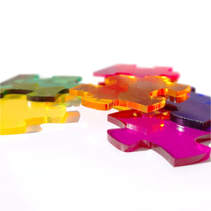 Transparent Rainbow Puzzle