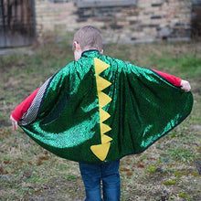 Load image into Gallery viewer, Reversible Dragon/Knight Cape
