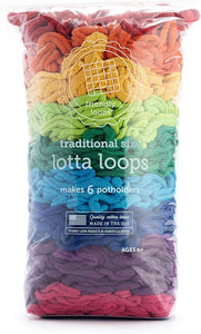 Lotta Loops Potholder Loom Refill Loops big bag
