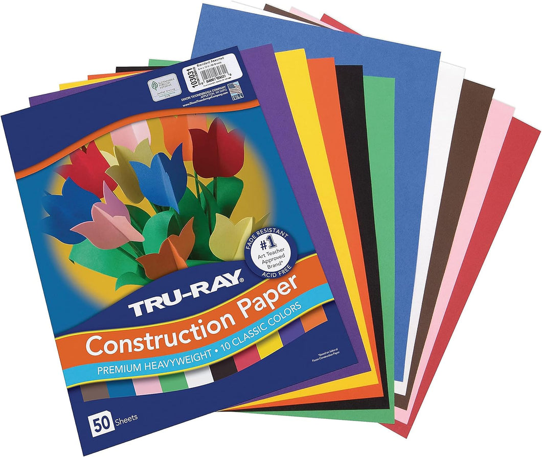 Tru Ray Construction Paper