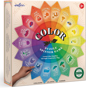 Color Puzzle Spinner Game