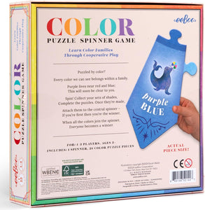 Color Puzzle Spinner Game