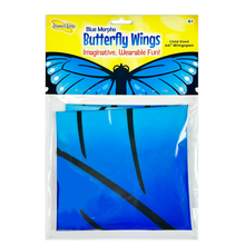 Load image into Gallery viewer, Image of blue butterfly wings in packaging.
