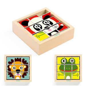 Tournanimo Turning Wooden Puzzle