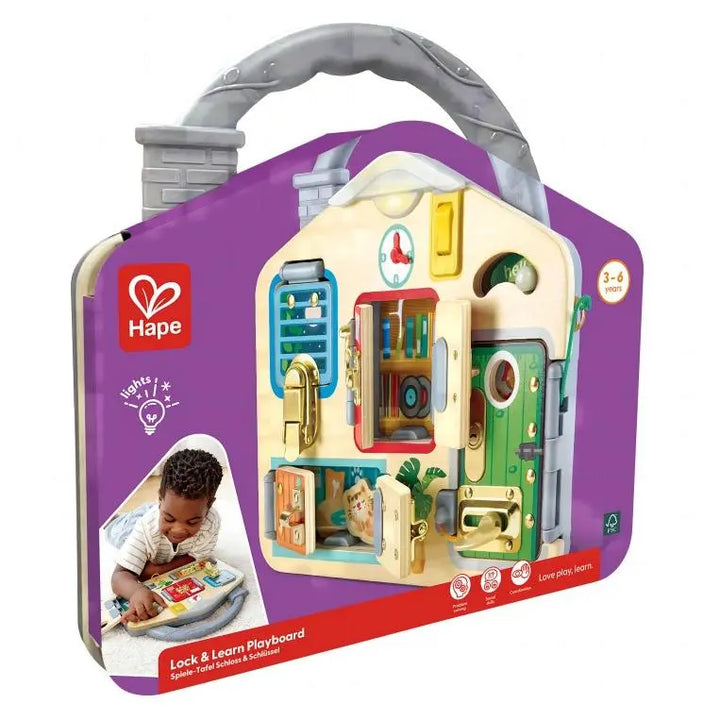 Lock and Learn Play Board