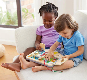 Lock and Learn Play Board