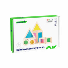 Load image into Gallery viewer, Rainbow See Through Blocks
