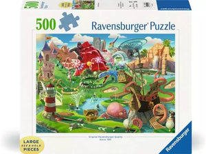 Putt Putt Paradise 500 PC Puzzle