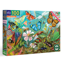 Load image into Gallery viewer, Love of Bugs 100 pc Puzzle
