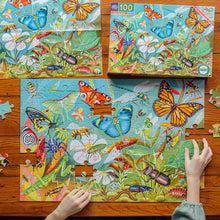 Load image into Gallery viewer, Love of Bugs 100 pc Puzzle
