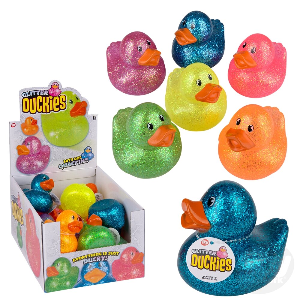 Glitter Rubber Duck
