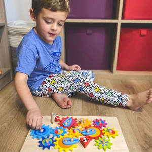 Cogwheel Puzzle Gear Board