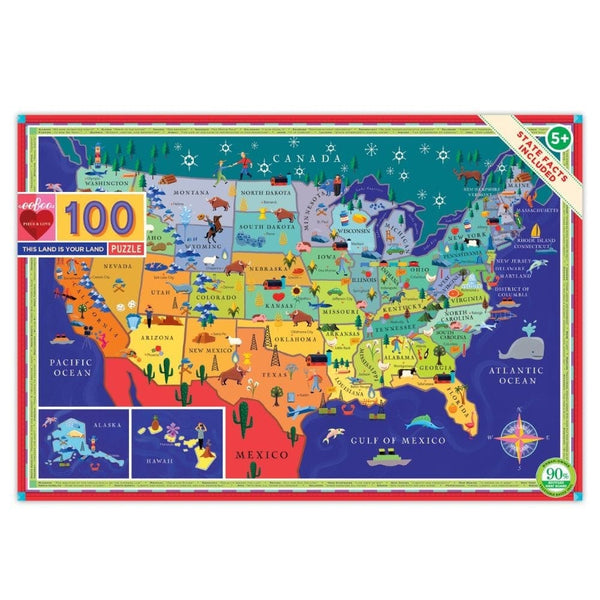 This Land is Your Land Puzzle 100 piece