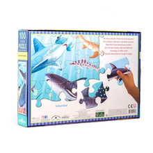 Load image into Gallery viewer, Love of Sharks 100 pc Puzzle
