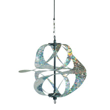 Load image into Gallery viewer, Silver Sparkle Vortex Spinner
