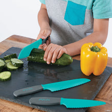 Load image into Gallery viewer, Playful Chef Safety Knife Set
