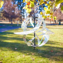 Load image into Gallery viewer, Silver Sparkle Vortex Spinner
