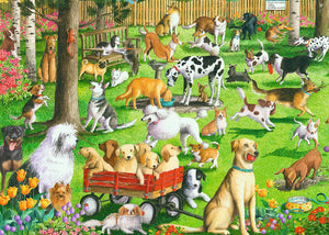 At The Dog Park 500 PC Puzzle
