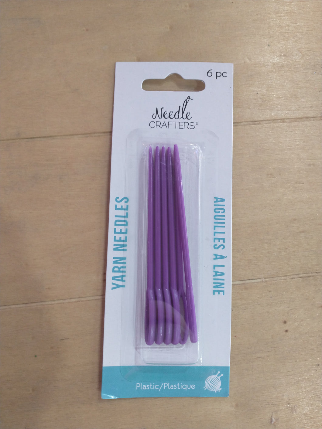 Plastic needles