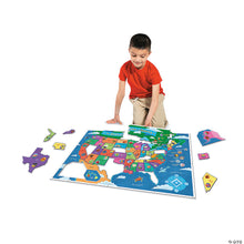 Load image into Gallery viewer, USA Floor Puzzle
