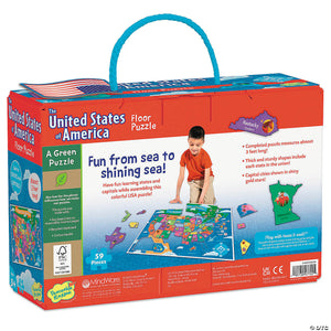 USA Floor Puzzle