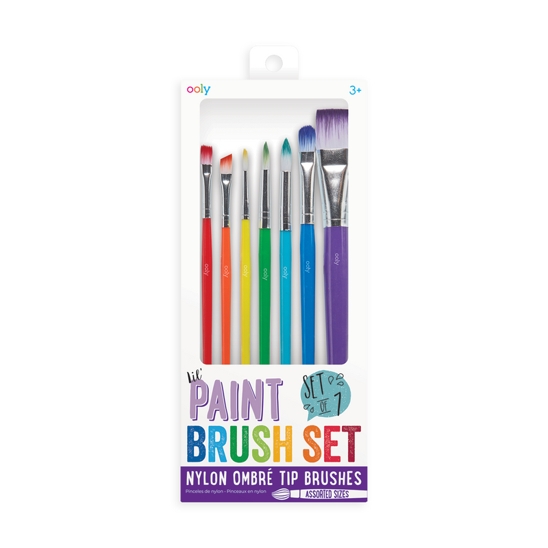 Set of 7 Paint Brushes