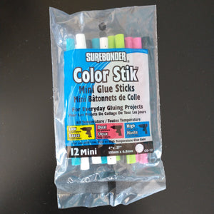 Colored Mini Hot Glue Sticks