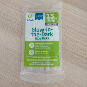Glow In The Dark Mini Hot Glue Sticks