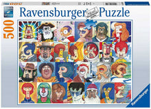 Load image into Gallery viewer, Puzzle packaging- denotes it as a 500 piece puzzle. 
